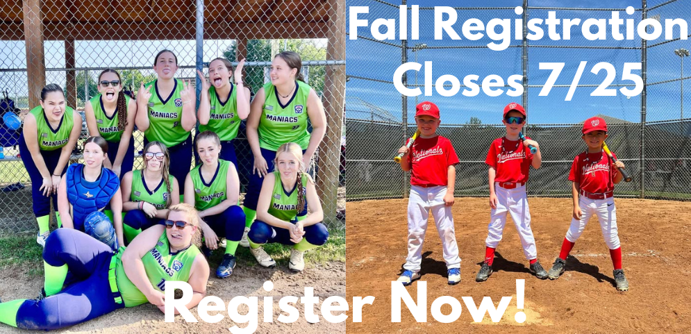 Fall Registration Closes 7/25