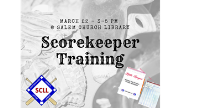 SCLL Scorekeeper Training- CANCELLED